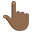 :1f446-1f3fe: